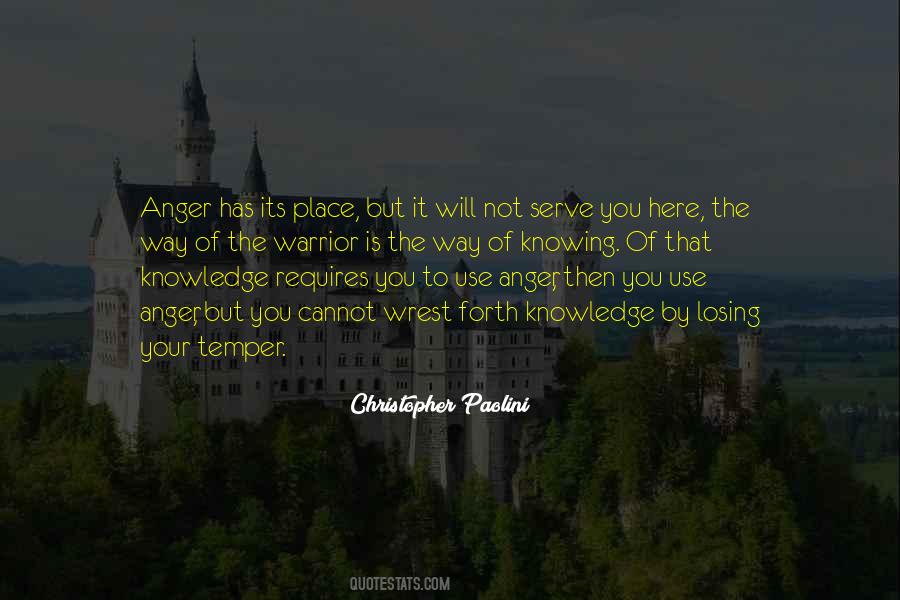 Sayings About Knowing Your Place #1540710