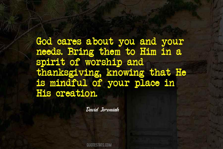 Sayings About Knowing Your Place #1765074