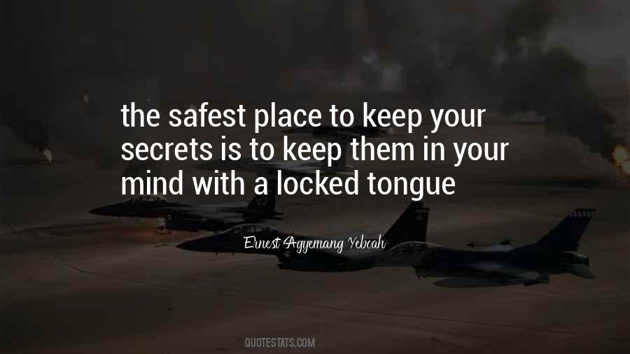 Sayings About Knowing Your Place #30289