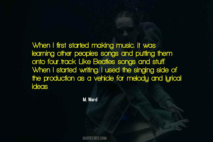 Sayings About Making Music #1266836