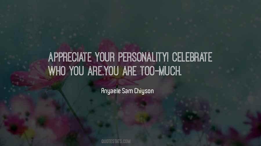 Sayings About Your Personality #1662116