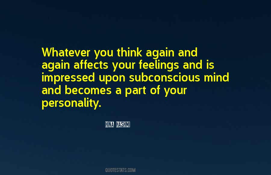 Sayings About Your Personality #1862497