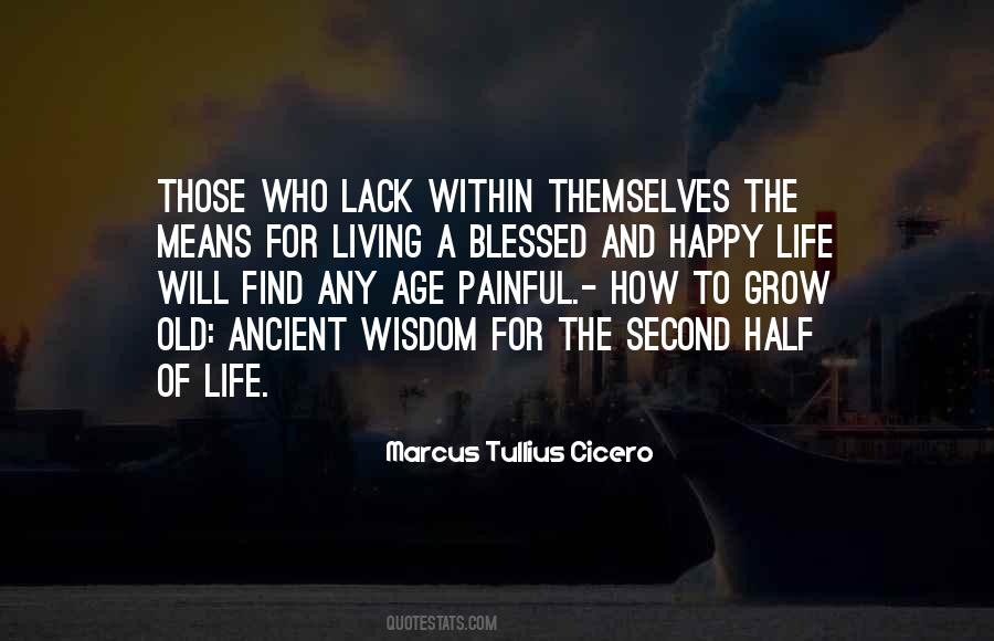 Sayings About A Blessed Life #154544