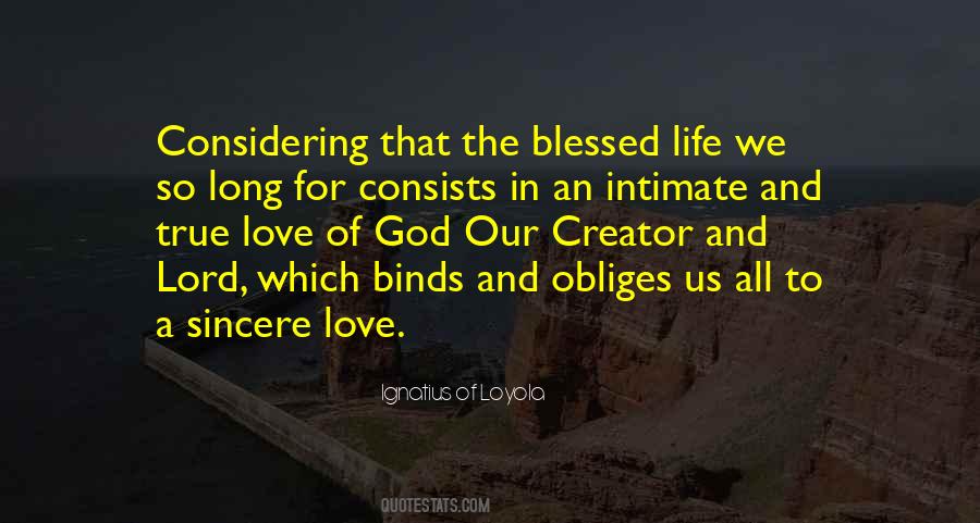 Sayings About A Blessed Life #702169