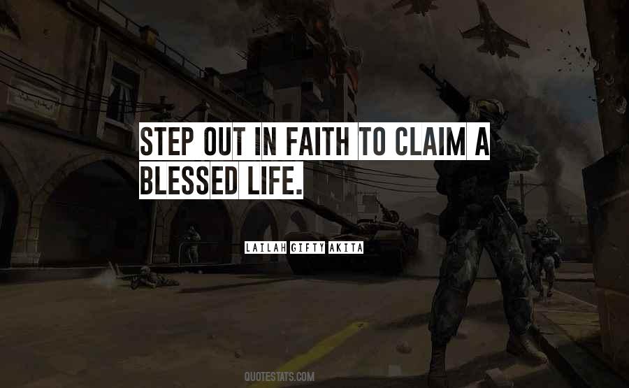 Sayings About A Blessed Life #73120