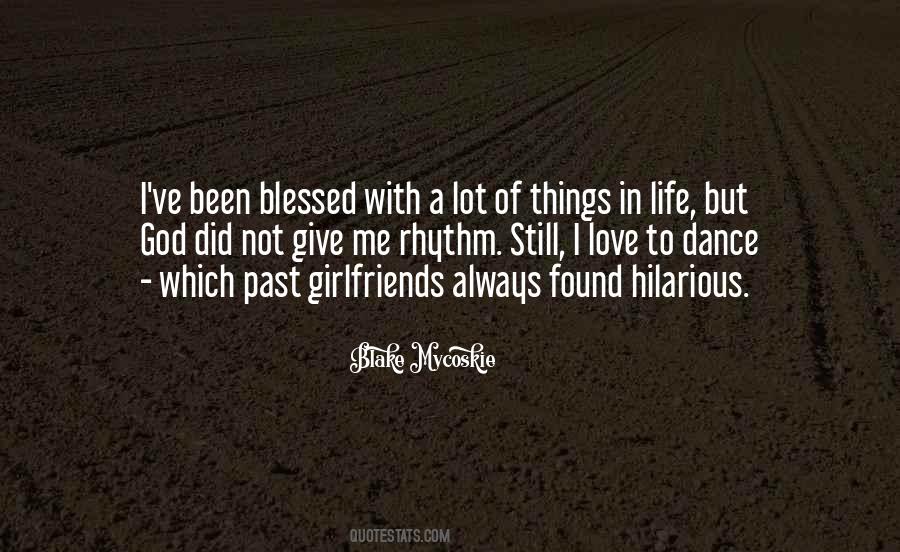 Sayings About A Blessed Life #866652