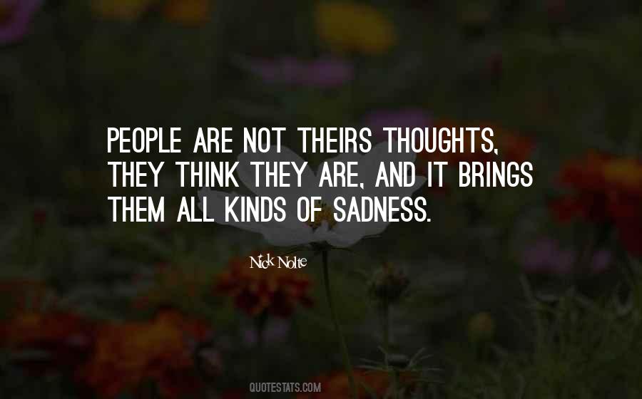 Sayings About Thoughts Thinking #23630