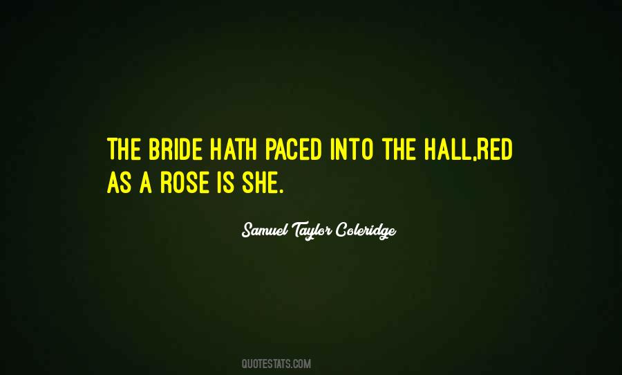 Sayings About A Bride #161545