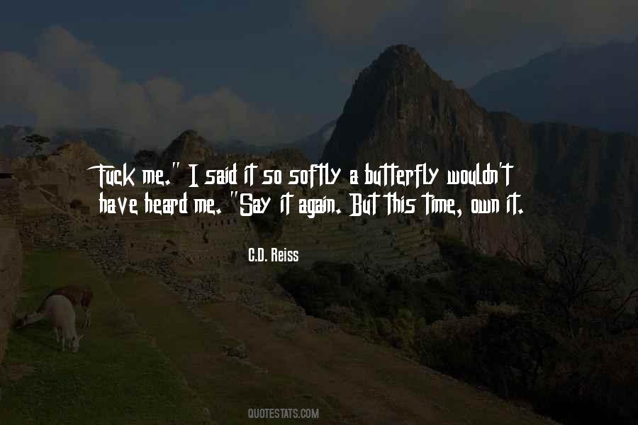 Sayings About A Butterfly #1199125
