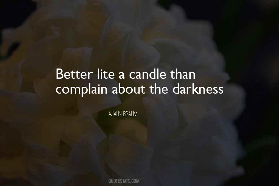 Sayings About A Candle #1150719