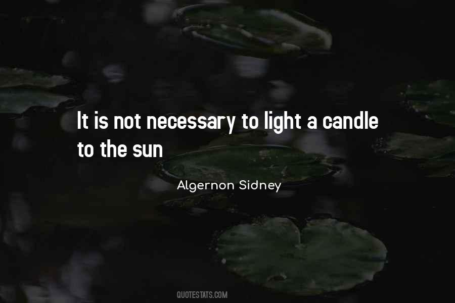 Sayings About A Candle #1293985