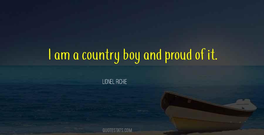 Sayings About A Country Boy #1302159