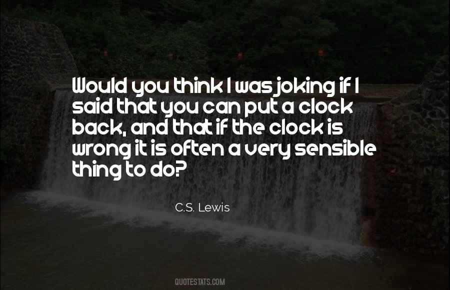 Sayings About A Clock #1252347