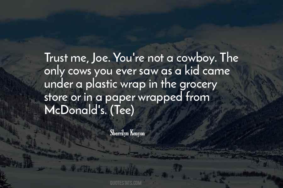Sayings About A Cowboy #112340