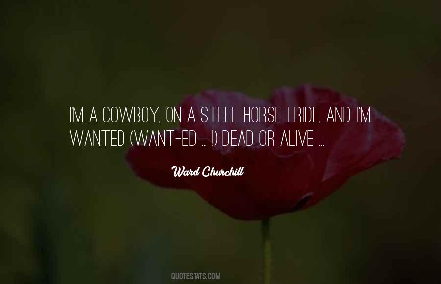 Sayings About A Cowboy #500412