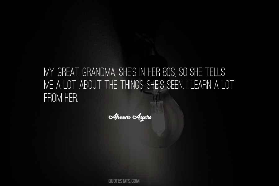 Sayings About A Grandma #97856