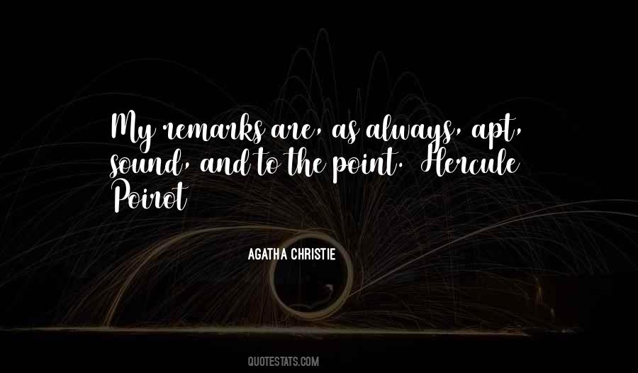 Quotes About Hercule Poirot #1493089