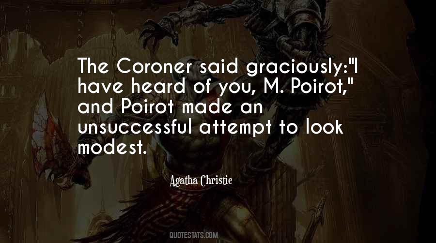 Quotes About Hercule Poirot #697155