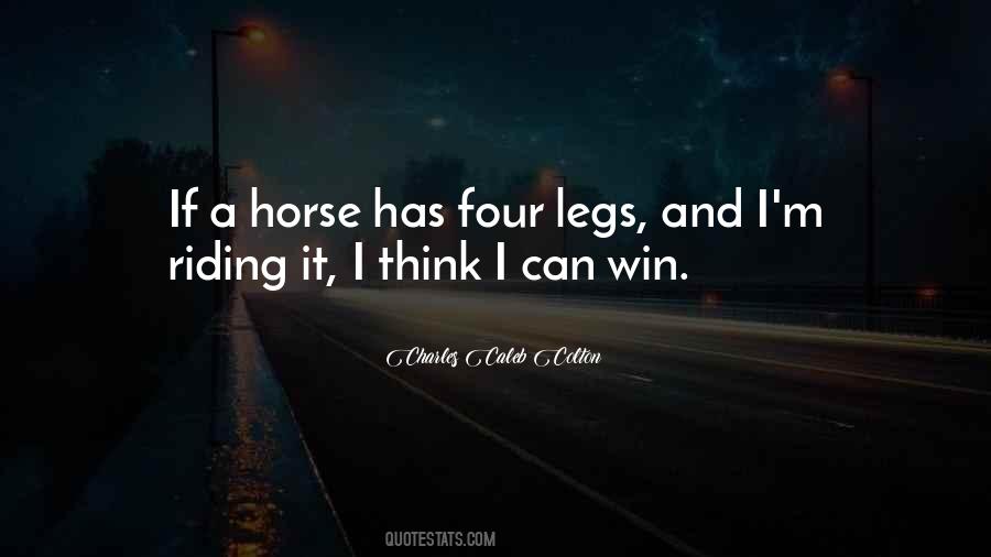 Sayings About Riding A Horse #1394448