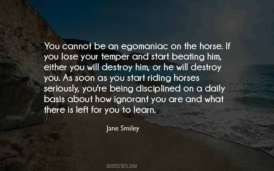 Sayings About Riding A Horse #1860908