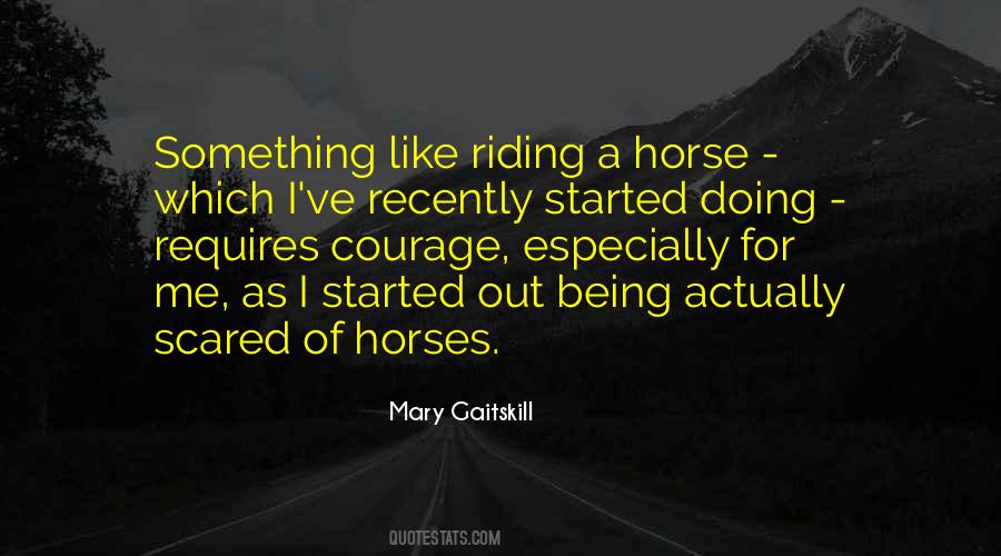 Sayings About Riding A Horse #512083