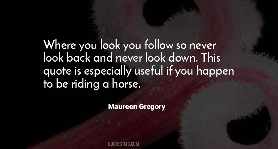 Sayings About Riding A Horse #512728