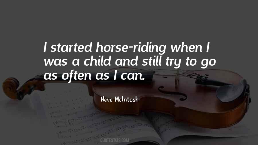 Sayings About Riding A Horse #74930