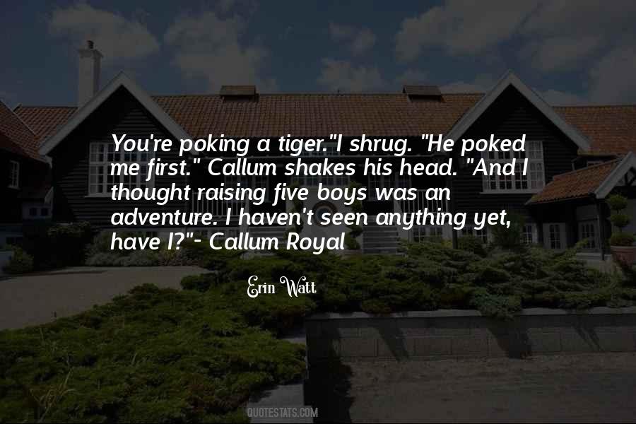 Sayings About A Tiger #1351829