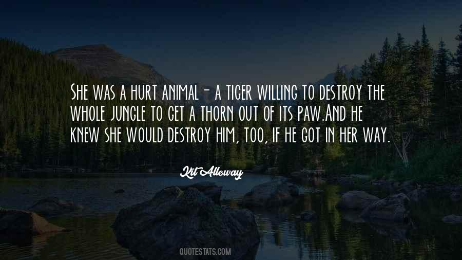 Sayings About A Tiger #297089