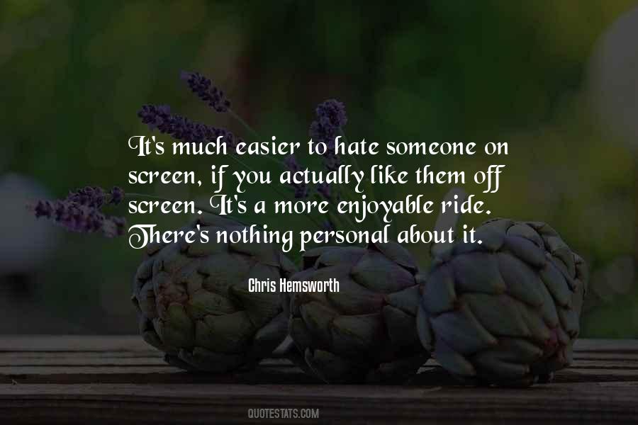 Sayings About Hate Someone #73343