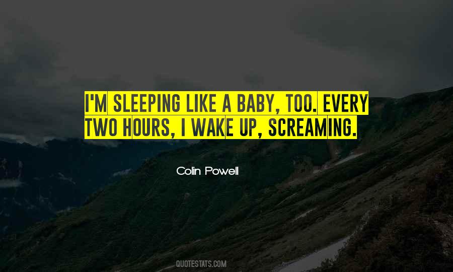 Sayings About A Sleeping Baby #796623