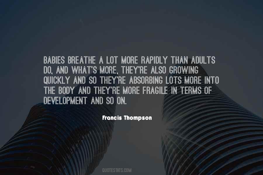 Sayings About Baby Growing Up #269788