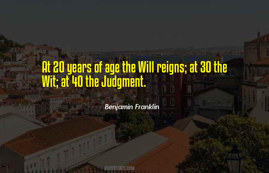 Sayings About Age 30 #1406615