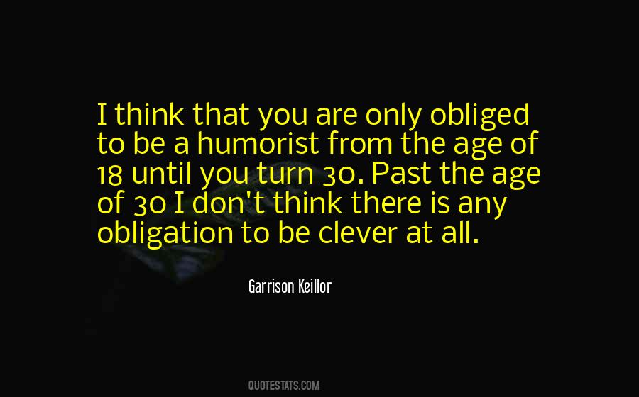 Sayings About Age 30 #192845