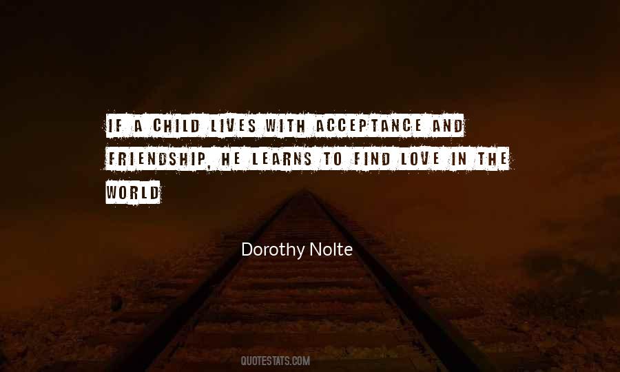 Sayings About Acceptance And Love #239436