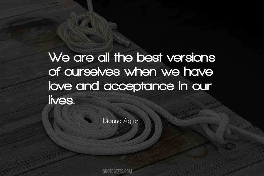 Sayings About Acceptance And Love #258534