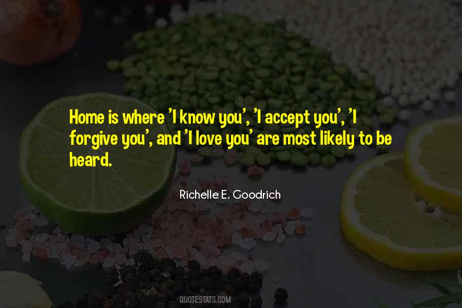 Sayings About Acceptance And Love #585429