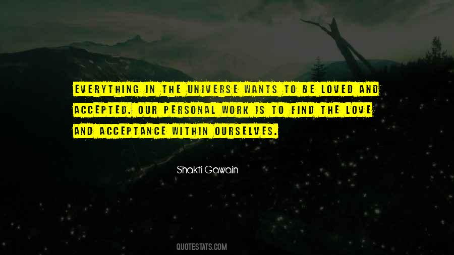 Sayings About Acceptance And Love #622829