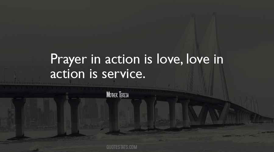 Sayings About Love In Action #1080923