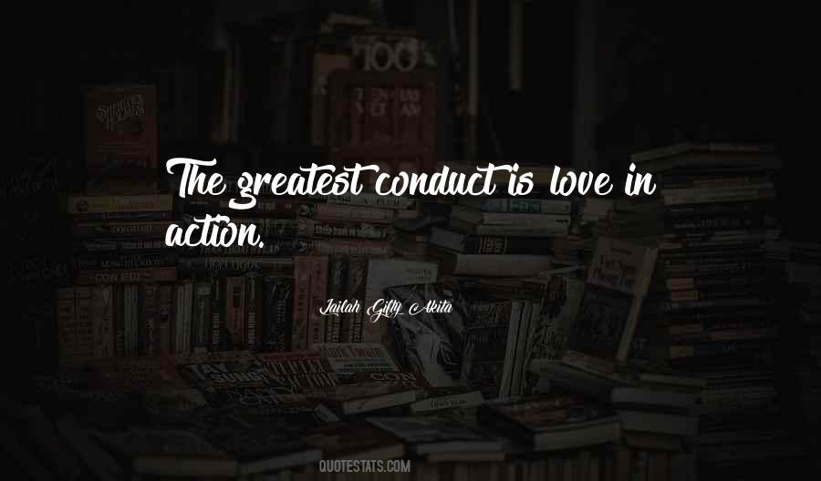 Sayings About Love In Action #1242389