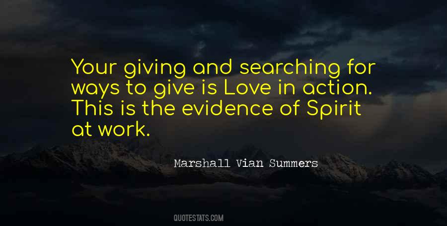 Sayings About Love In Action #1256338