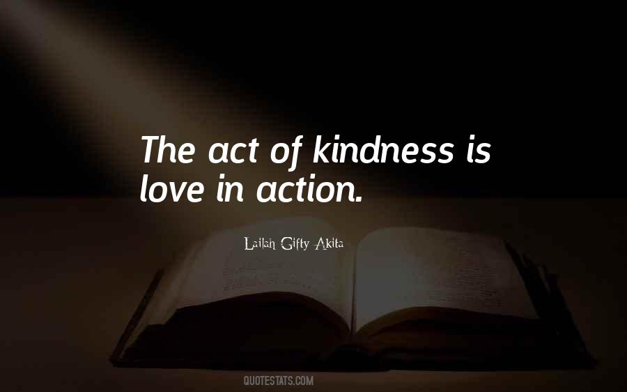 Sayings About Love In Action #1316287