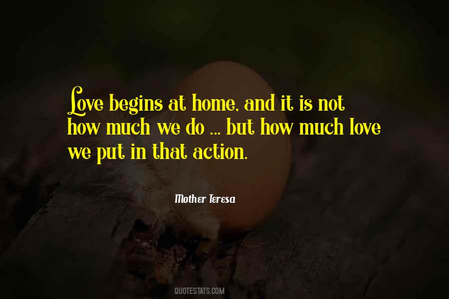 Sayings About Love In Action #674774