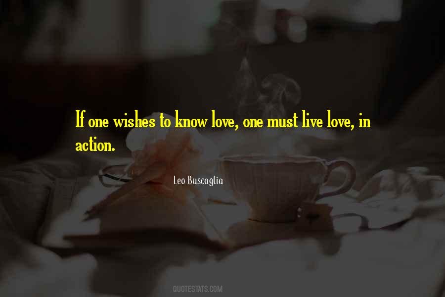 Sayings About Love In Action #879474