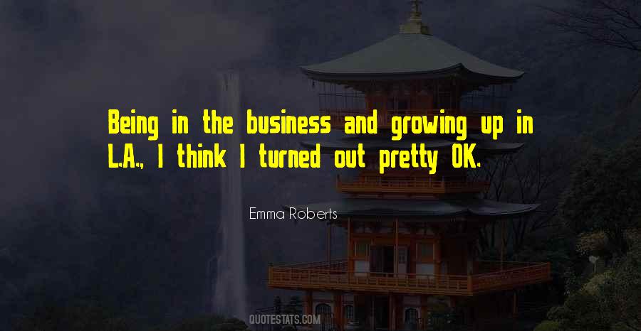 Sayings About Growing A Business #1034689