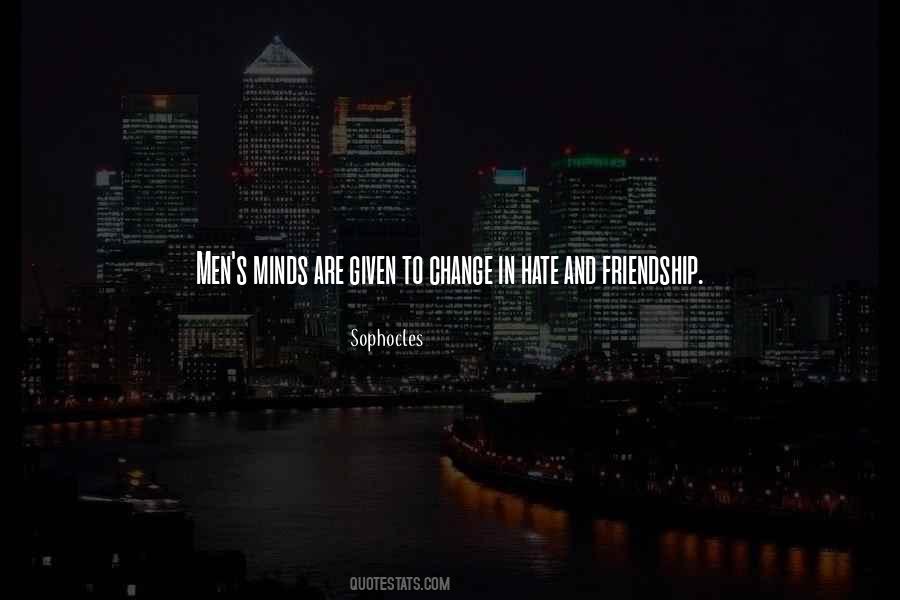 Sayings About Change In Friendship #1630990