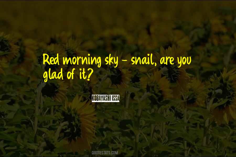 Sayings About Red Sky #1419083