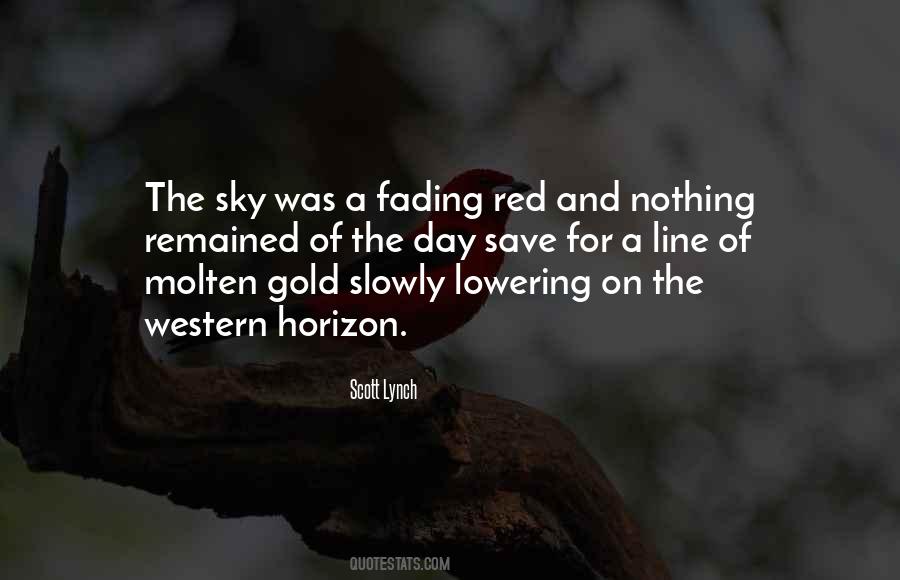 Sayings About Red Sky #176810