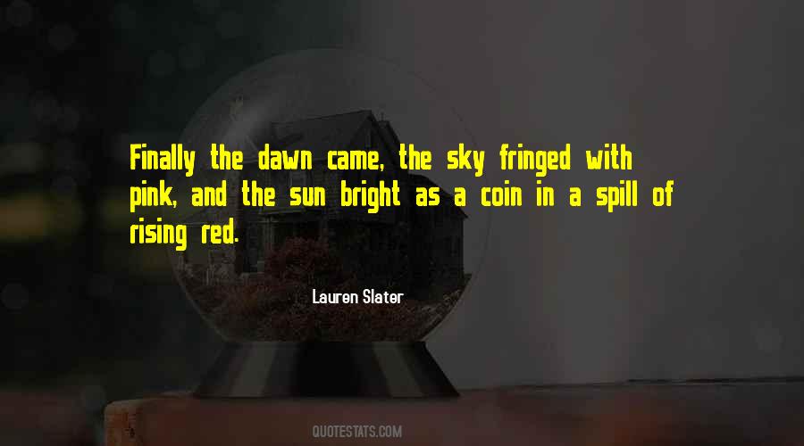 Sayings About Red Sky #568779