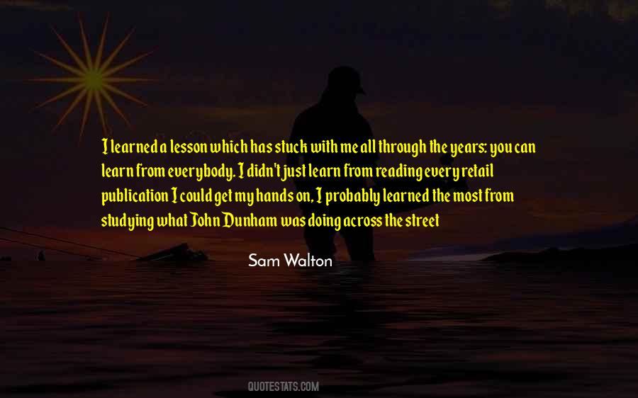 Sayings About Learning A Lesson #1276390